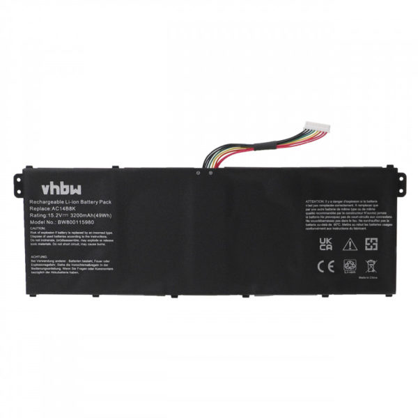 Acer AC14B3K 3200mAh Acer www.probaterie.sk 3