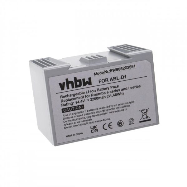 Batéria iRobot Roomba ABL-D1 2200mAh iRobot Roomba www.probaterie.sk 3