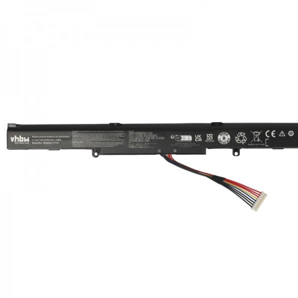 Asus A41N1501 2200mAh Asus www.probaterie.sk 3 Asus A41N1501 2200mAh Asus www.probaterie.sk 3