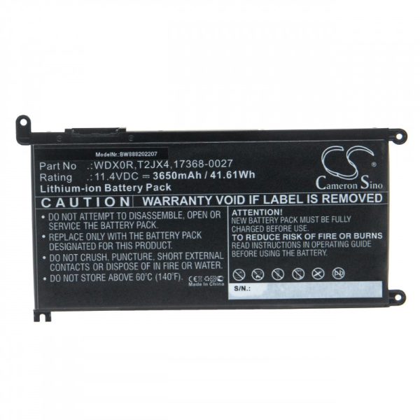 Dell WDX0R 3650mAh Dell www.probaterie.sk 3