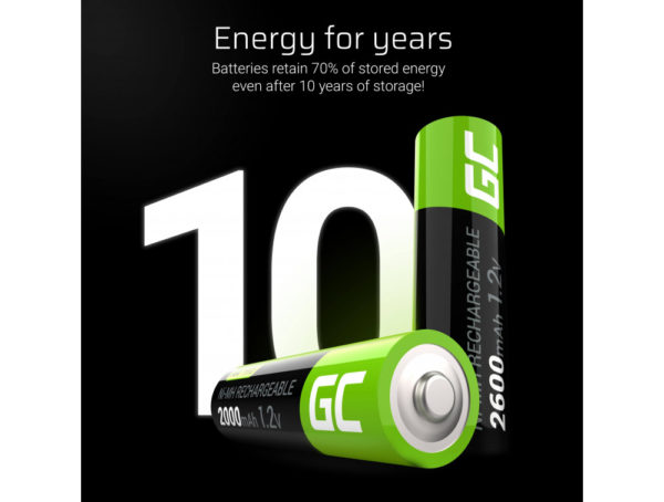 4 ks Batérie Green Cell AA HR6 2000mAh Batérie typu AA a AAA www.probaterie.sk 4