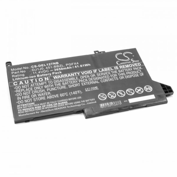 Dell DJ1J0 3650mAh Dell www.probaterie.sk 3