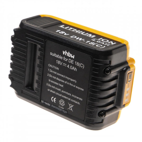 Batéria DeWalt DCB184 18V Li-Ion 4000mAh DeWalt www.probaterie.sk 5