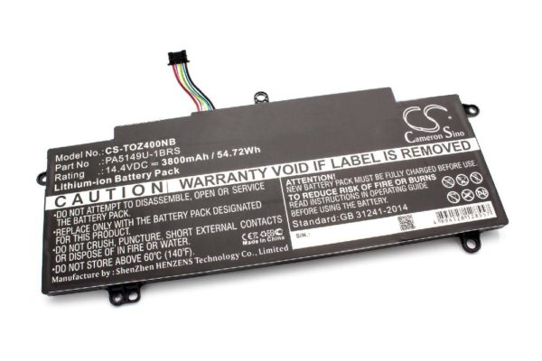 Toshiba PA5194U-1BRS 3800mAh Toshiba www.probaterie.sk 3