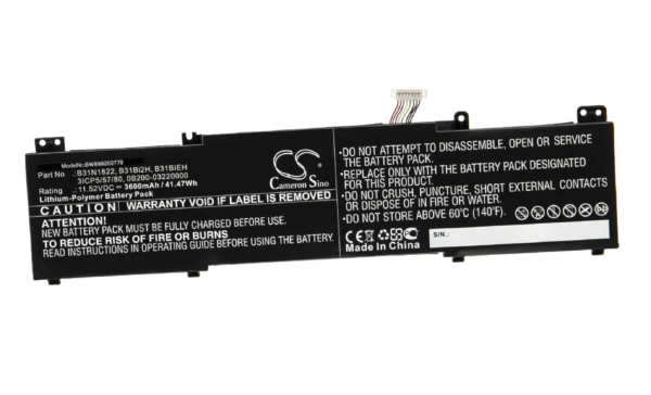 Asus B31N1822 3600mAh Asus www.probaterie.sk 3