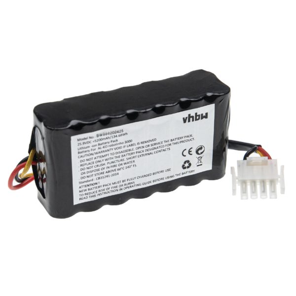 AL-KO 441347 Li-ion 25.9V 5200mAh AL-KO www.probaterie.sk 3