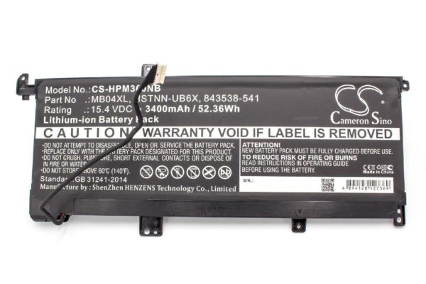 HP MBO4XL 3400mAh HP www.probaterie.sk 3