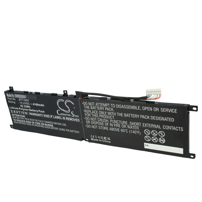Batéria MSI BTY-M57 4100mAh – Obrázok 3